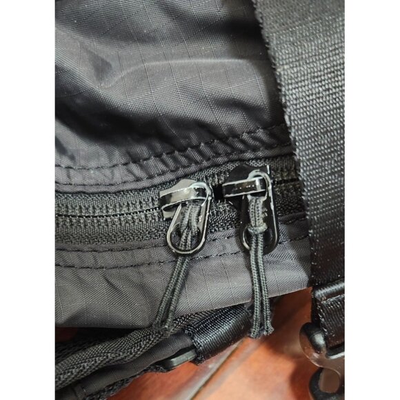 Lululemon Athletic Backpack Black Multicolor Pockets Nylon Gym Travel Bag - Picture 13 of 14